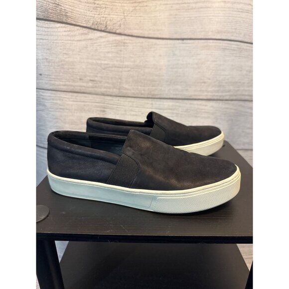Vince Leather Slip on Sneaker Size 6.5 - Picture 2 of 5